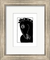 Framed Chevaux d' Homme II