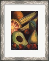 Framed Luscious Tropical Fruit II