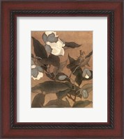 Framed Magnolia and Praying Mantis