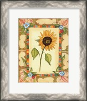 Framed French Country Sunflower II