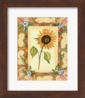Framed French Country Sunflower II