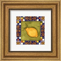 Framed Tuscany Lemon