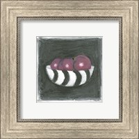 Framed Plums in Bowl