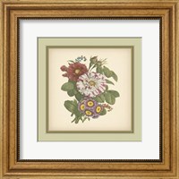 Framed Tuscany Bouquet (P) X