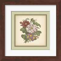Framed Tuscany Bouquet (P) X