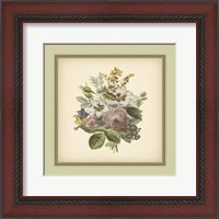 Framed Tuscany Bouquet (P) XII