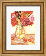 Framed Fresh Fruit & Flowers II (PT)