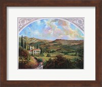 Framed Tuscan View
