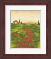 Framed Tuscany at Sunset II