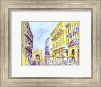 Framed Street Scene, Puerto Rico