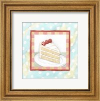 Framed Vanilla Cake