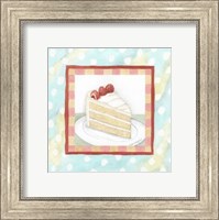 Framed Vanilla Cake