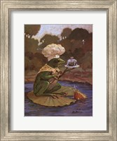 Framed Cooking Frog