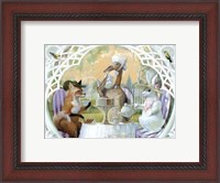 Framed Rabbit's Tea Party