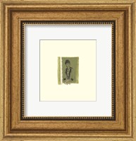 Framed Green Lady
