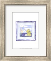 Framed Frog with Plaid (PP) I