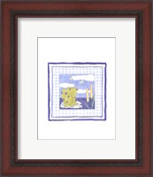 Framed Frog with Plaid (PP) II