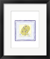 Frog with Plaid (PP) IV Framed Print