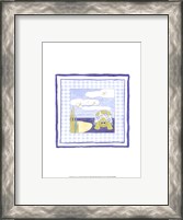 Framed Turtle with Plaid (PP) II