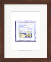 Framed Turtle with Plaid (PP) II