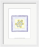 Framed Turtle with Plaid (PP) IV
