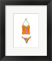 Beach Bikini IV (PT) Framed Print