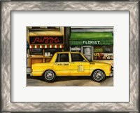 Framed NYC Taxi 5A72