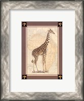 Framed Giraffe with Border II