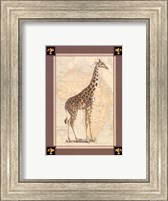 Framed Giraffe with Border II