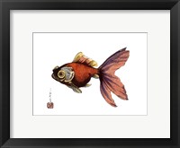 Oriental Fish II Framed Print