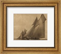 Framed Racing Yachts IV