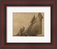 Framed Racing Yachts IV