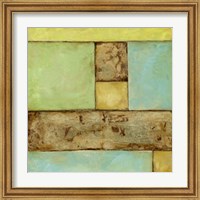 Framed Stained Glass Window I