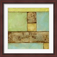 Framed Stained Glass Window I