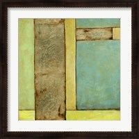 Framed Stained Glass Window III