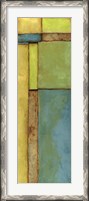 Framed Stained Glass Window VI