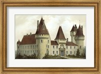 Framed French Chateaux I