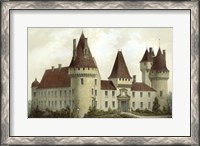 Framed French Chateaux I