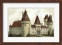 Framed French Chateaux I