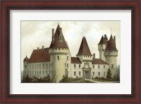 Framed French Chateaux I