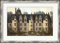 Framed French Chateaux III