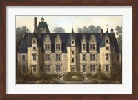 Framed French Chateaux III