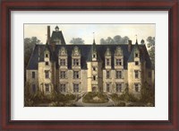 Framed French Chateaux III