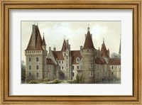 Framed French Chateaux IV