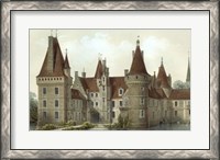 Framed French Chateaux IV
