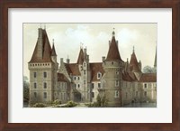 Framed French Chateaux IV