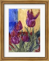 Framed Floral Fantasy II by Weiss