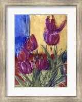 Framed Floral Fantasy II by Weiss