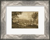 Framed Pastoral Landscape III