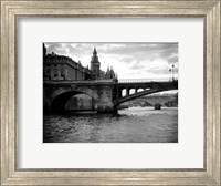 Framed Le Pont et Notre Dame